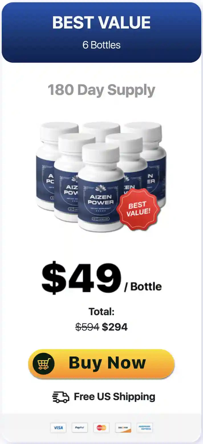 Aizen Power- 6 Bottle