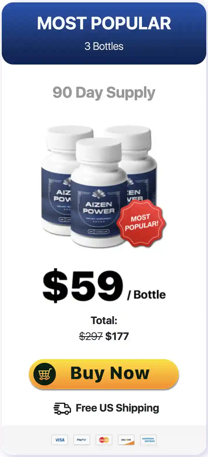 Aizen Power - 3 Bottle